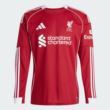 Liverpool 25/26 Home Kit LS – Fan Version