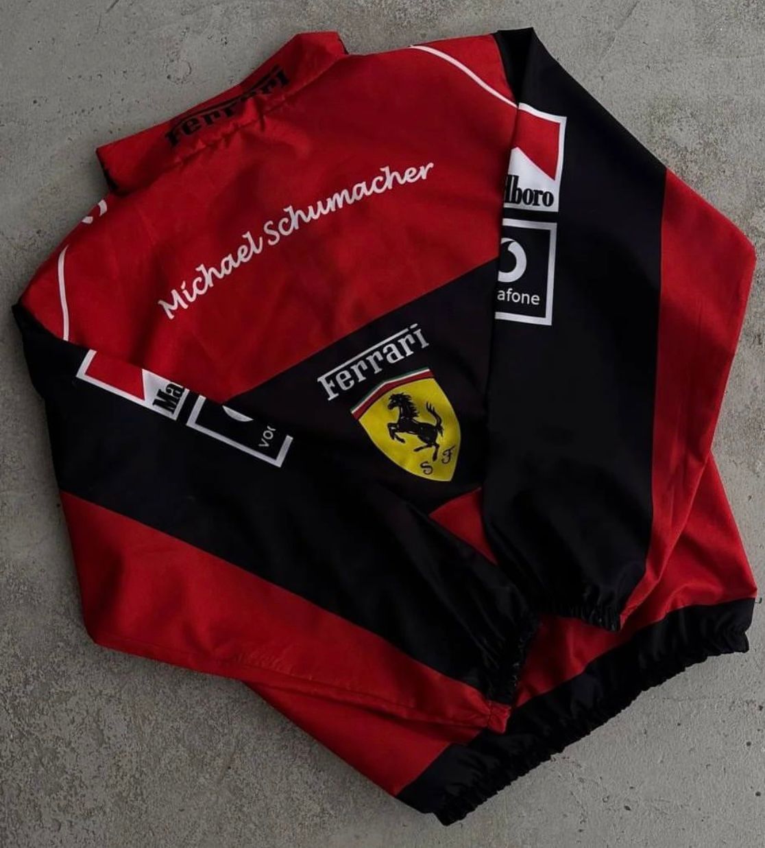 Ferrari New color parachute jacket