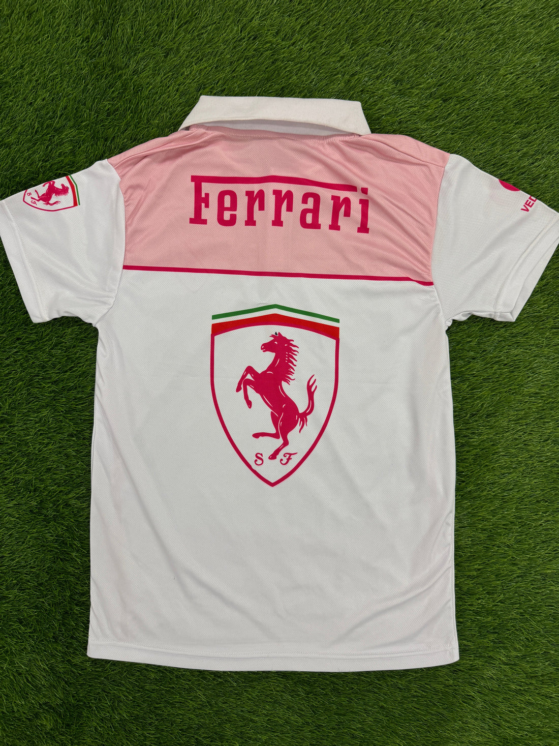 Pink Ferrari Polo shirt