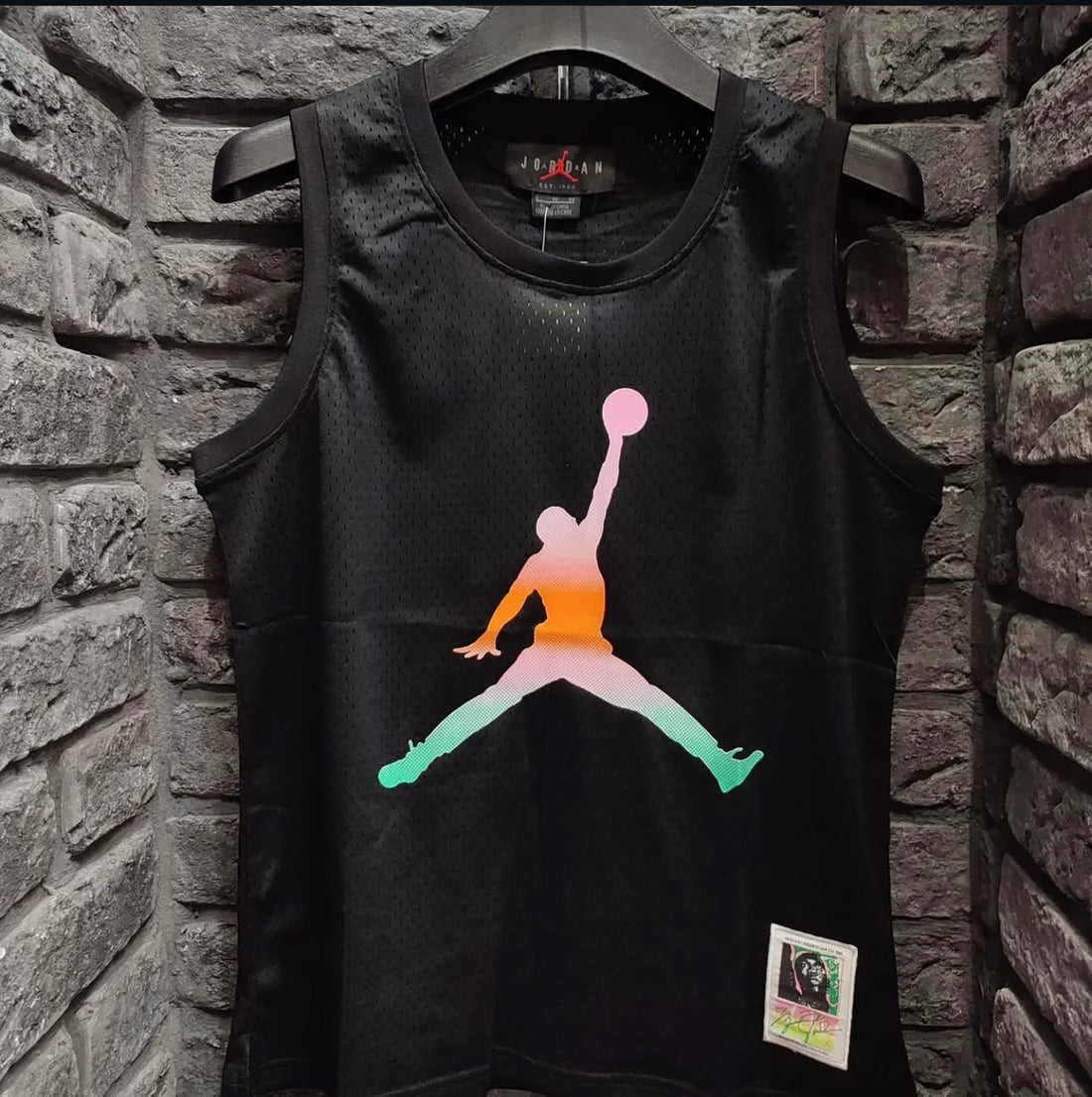 AirJordan Big logo basketball jersey