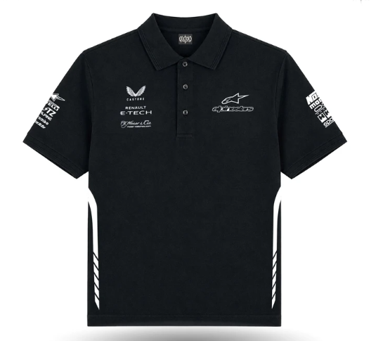 Racing Polo shirt Black