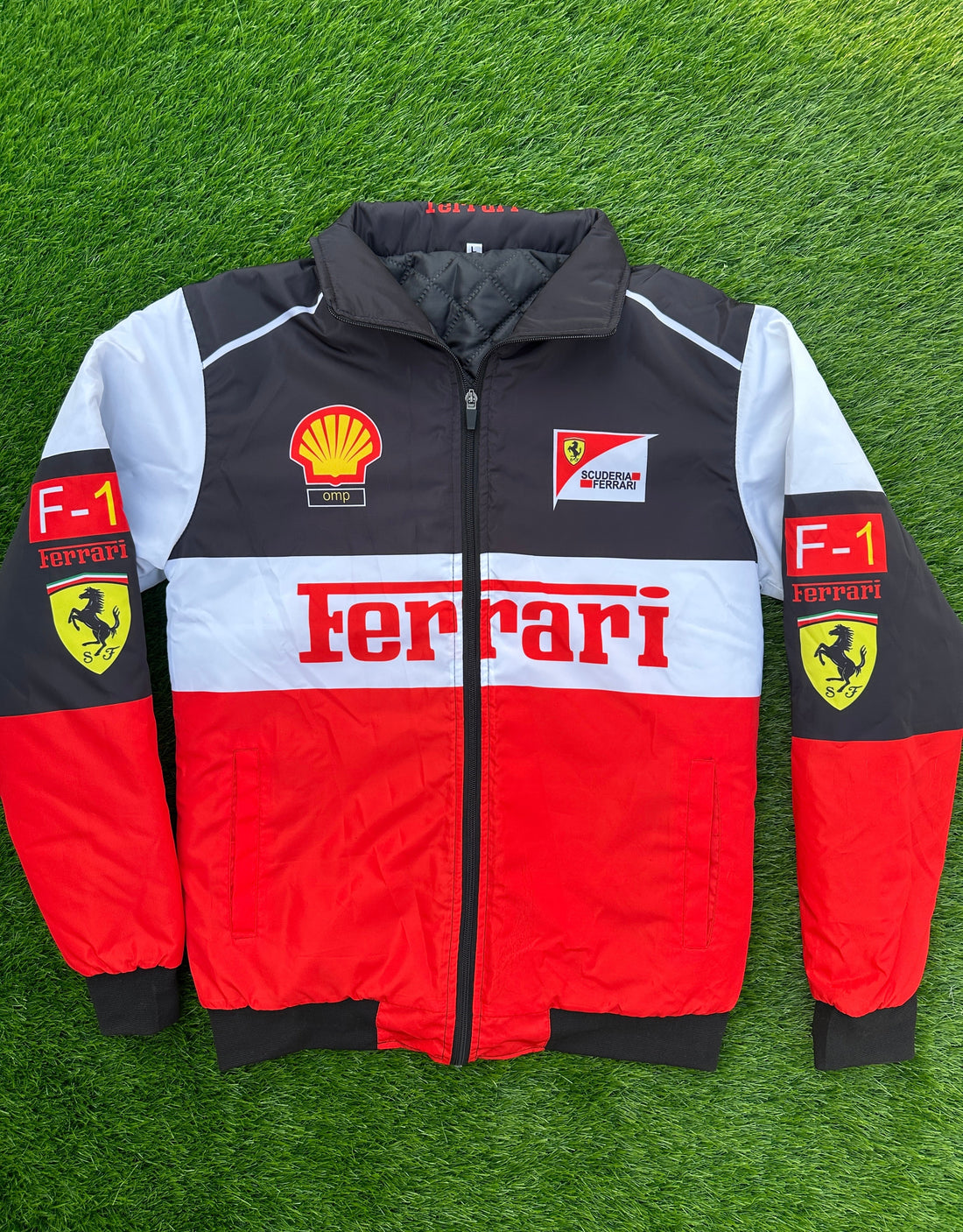 Ferrari 3-color jacket printed