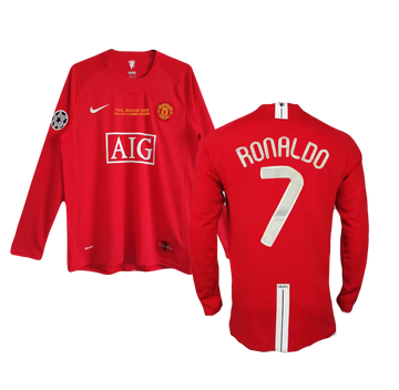 2007/2008 Manchester United custom shirt