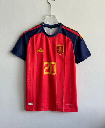 Spain Pedri 20 Sublimation Jersey