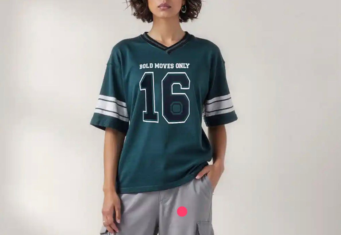 BASEBALL DOWNSHOULDER JERSEY